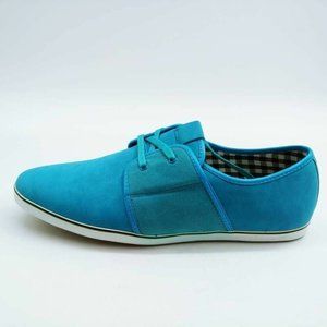 Arider Mens Blue Ben Sneaker Shoes Blue Lace Up Low Top 8.5 New